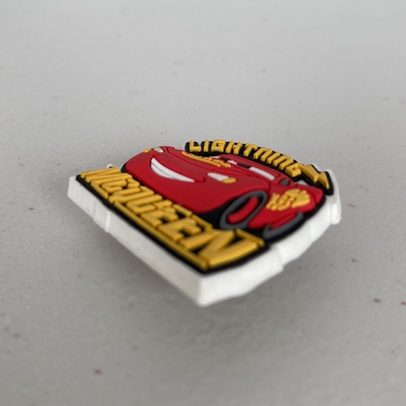 Disney Accessories Disney Cars Lightning Mcqueen Crocs Jibbitz Shoe